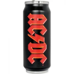 AC/DC Edelstahl-Trinkflasche Logo