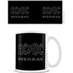AC/DC Tasse Back in Black