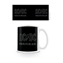 AC/DC Tasse Back in Black