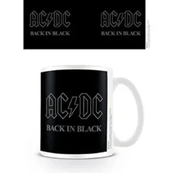 AC/DC Tasse Back in Black
