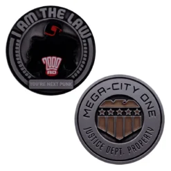 2000 AD Sammelmünze Judge Dredd Mega-City One Limited Edition