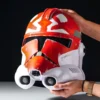 Ahsoka Tano 332nd Clone Trooper Premium Helm Replik mit Stimmenverzerrer - Star Wars