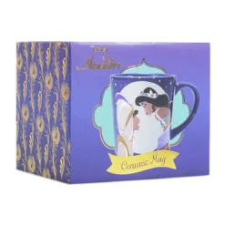 Aladdin und Jasmin Glitter Tasse