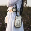 Alice im Wunderland - Floral Crossbody Tasche mit Geldbörse