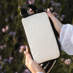 Alice im Wunderland - Floral Crossbody Tasche mit Geldbörse