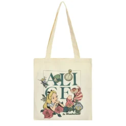Alice im Wunderland - Flower Jutebeutel