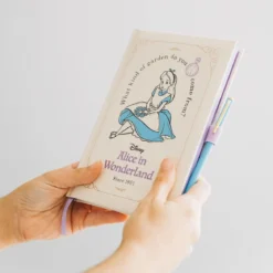 Alice im Wunderland - Garden Notizbuch mit Kugelschreiber