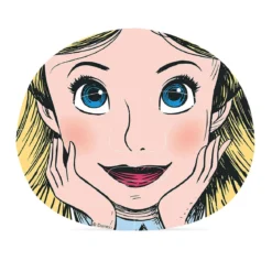 Alice im Wunderland - Gesichtsmaske