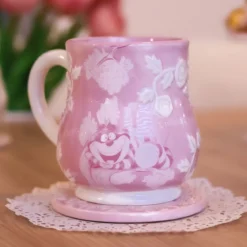 Alice im Wunderland - Grinsekatze Relief Tasse