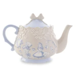 Alice im Wunderland - Hutmacher und Alice Teekanne