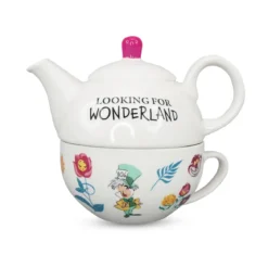 Alice im Wunderland - Looking For Wonderland Teekanne mit Tasse