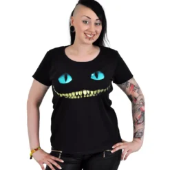 Alice im Wunderland - Smiling Cat T-Shirt Damen