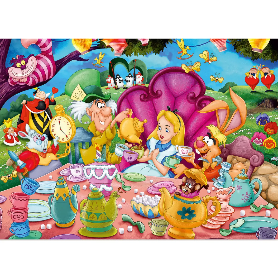 Alice im Wunderland - Tea Time Puzzle 1000 Teile