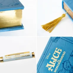 Alice im Wunderland - Tea Time Premium Notizbuch mit Kugelschreiber