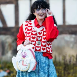 Alice im Wunderland - Weißer Hase Mini Rucksack