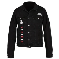 Alice im Wunderland - World Of My Own Jeansjacke Damen schwarz