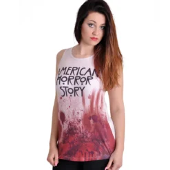 American Horror Story - Blood Tank Top creme