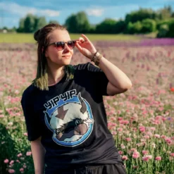 Appa Yip Yip T-Shirt für Avatar Fans schwarz