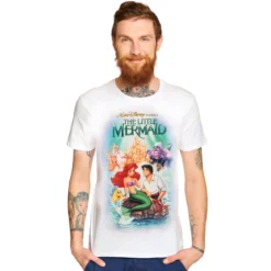 Arielle - Classic Poster T-Shirt weiß