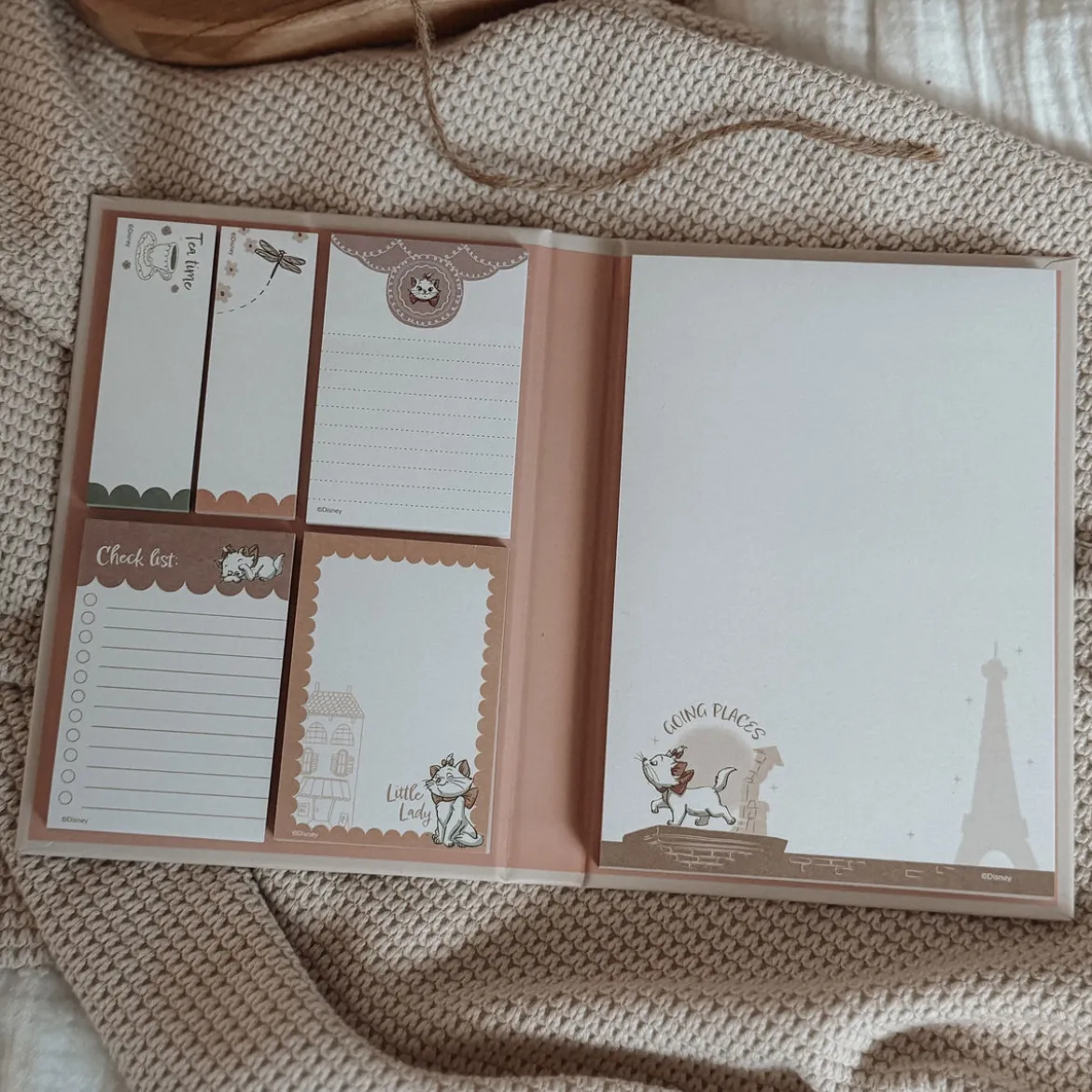 Aristocats - Bonjour Marie Haftnotizen Buch