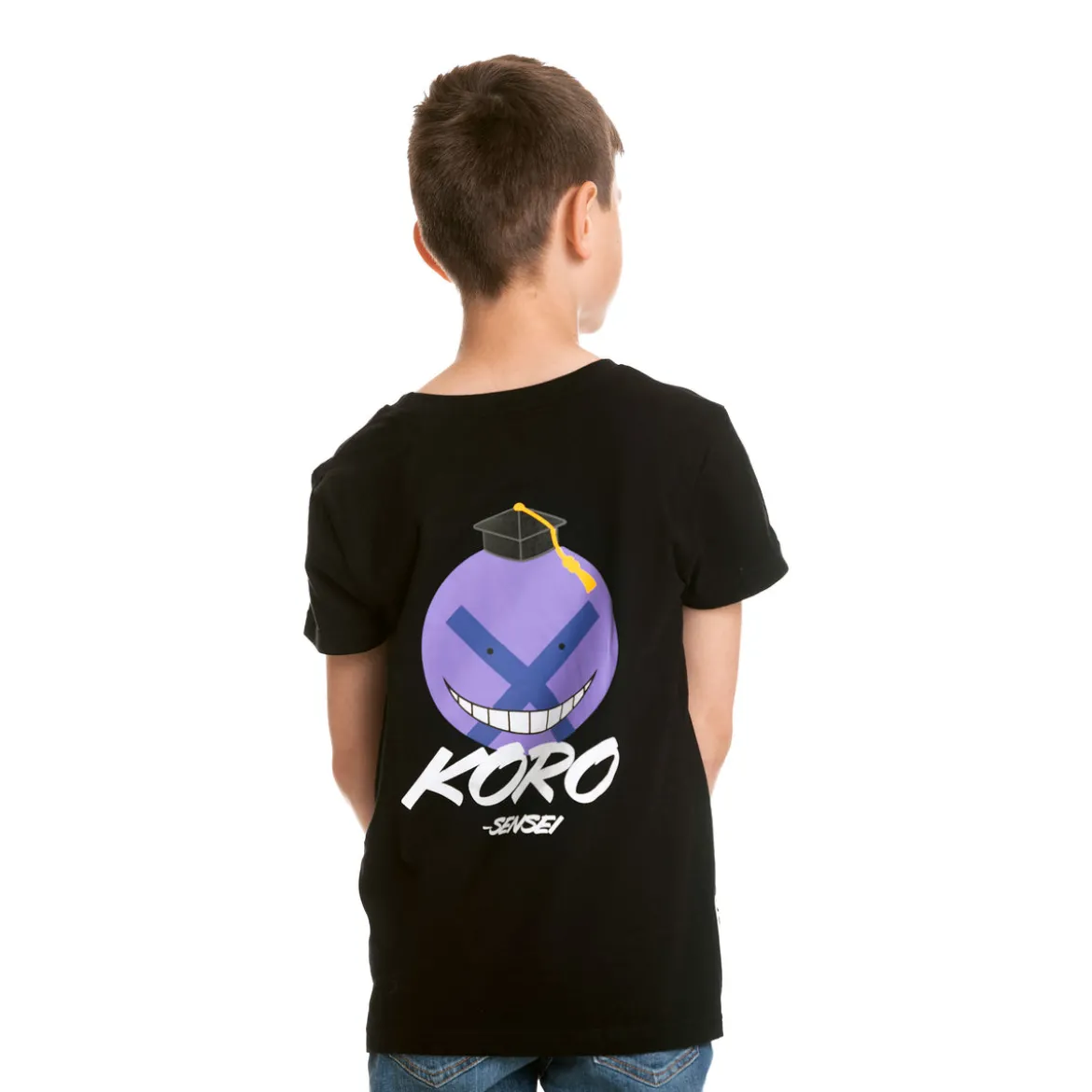 Assassination Classroom - Koro-Sensei T-Shirt Kinder schwarz