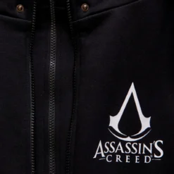Assassins Creed - Logo Kapuzenjacke doppellagig schwarz