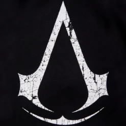 Assassins Creed - Logo Kapuzenjacke doppellagig schwarz