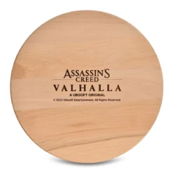 Assassin's Creed - Valhalla Logo Schneidebrett Buche