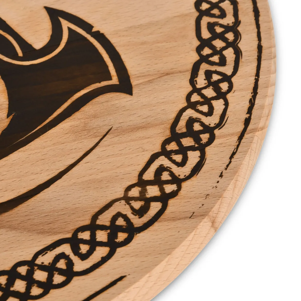 Assassin's Creed - Valhalla Logo Schneidebrett Buche