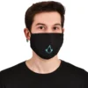 Assassin's Creed - Valhalla Logo Gesichtsmaske schwarz