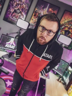 Atari - Logo Kapuzenjacke