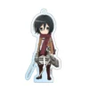 Attack on Titan Acryl Schlüsselanhänger Mikasa Holographic 8 cm