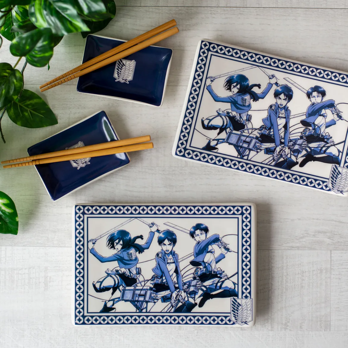 Attack on Titan - Characters Sushi Set