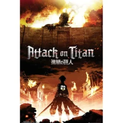 Attack on Titan - Eren Jaeger vs. Colossal Titan Maxi Poster