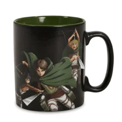 Attack on Titan - Eren & Titan Thermoeffekt Tasse