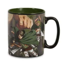 Attack on Titan - Eren & Titan Thermoeffekt Tasse