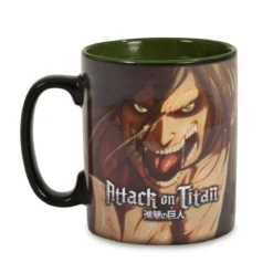 Attack on Titan - Eren & Titan Thermoeffekt Tasse