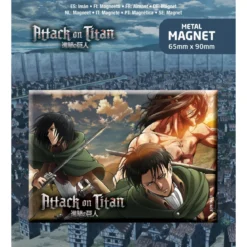 Attack on Titan Magnet Trio