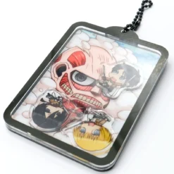 Attack on Titan Shaker Acryl Schlüsselanhänger Kawaii Attack!
