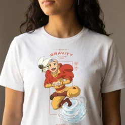 Avatar - Aang Laugh at Gravity T-Shirt weiß