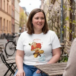 Avatar - Aang Laugh at Gravity T-Shirt weiß
