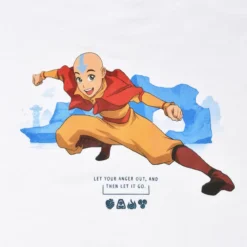 Avatar The Last Airbender - Aang T-Shirt weiß