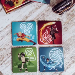 Avatar The Last Airbender - Group Untersetzer 4er Set