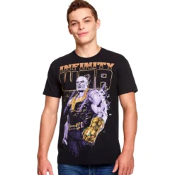 Avengers - Furious Thanos T-Shirt schwarz