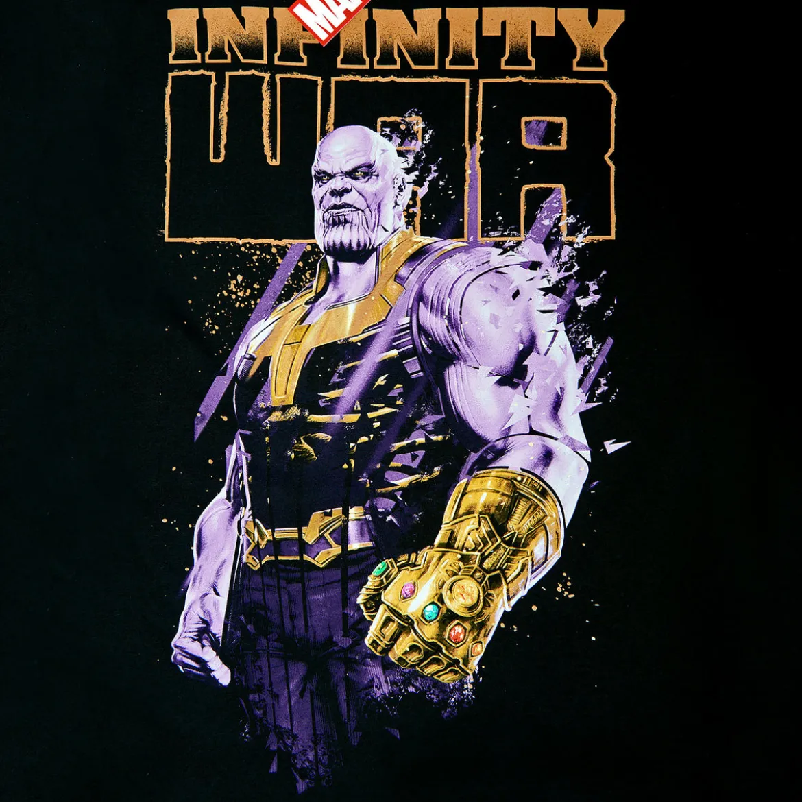 Avengers - Furious Thanos T-Shirt schwarz