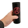 Avengers Logo Glas schwarz