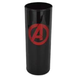 Avengers Logo Glas schwarz
