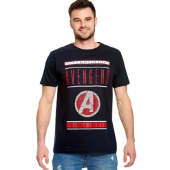 Avengers - Stronger Together T-Shirt blau