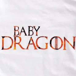 Baby Dragon - Kinder T-Shirt weiß