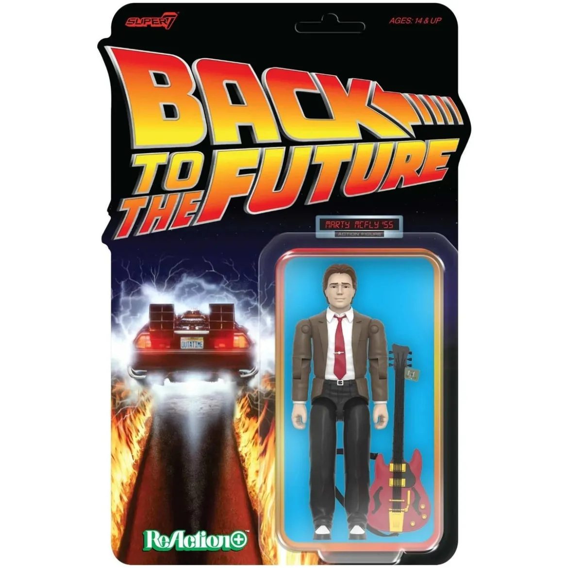 Back to the Future ReAction+ Actionfigur Wave 01 - Marty McFly '55 4 cm